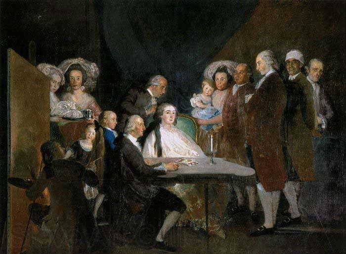 Francisco de Goya The Family of the Infante Don Luis